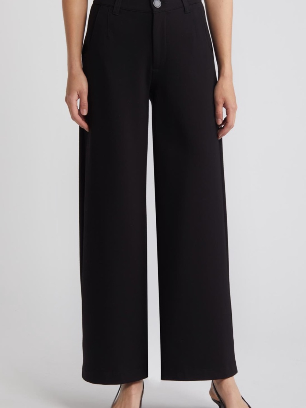 Wit & Wisdom Whitney Skyrise Flat Front wide leg pant